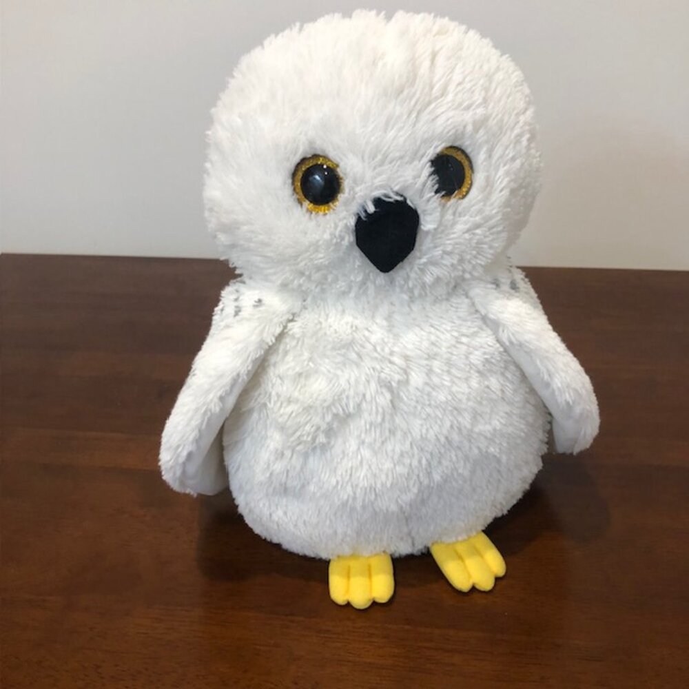 Harry Potter Hedwig White Owl Plush Collectible Toy Pre-Owned. - Picture 2 of 11
